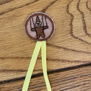 Vintage 70s brownies patch- puppet